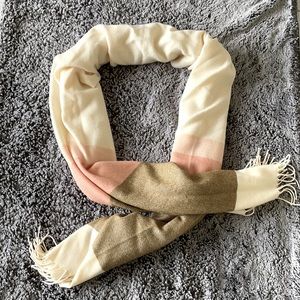 NWT - Madewell Windowpane Cape Scarf